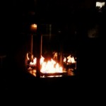 Rheinstrand Wiesbaden Feuer